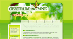 Desktop Screenshot of centrumpromne.cz